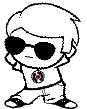 gif of a pixel art boy wearing sunglasses dancing
